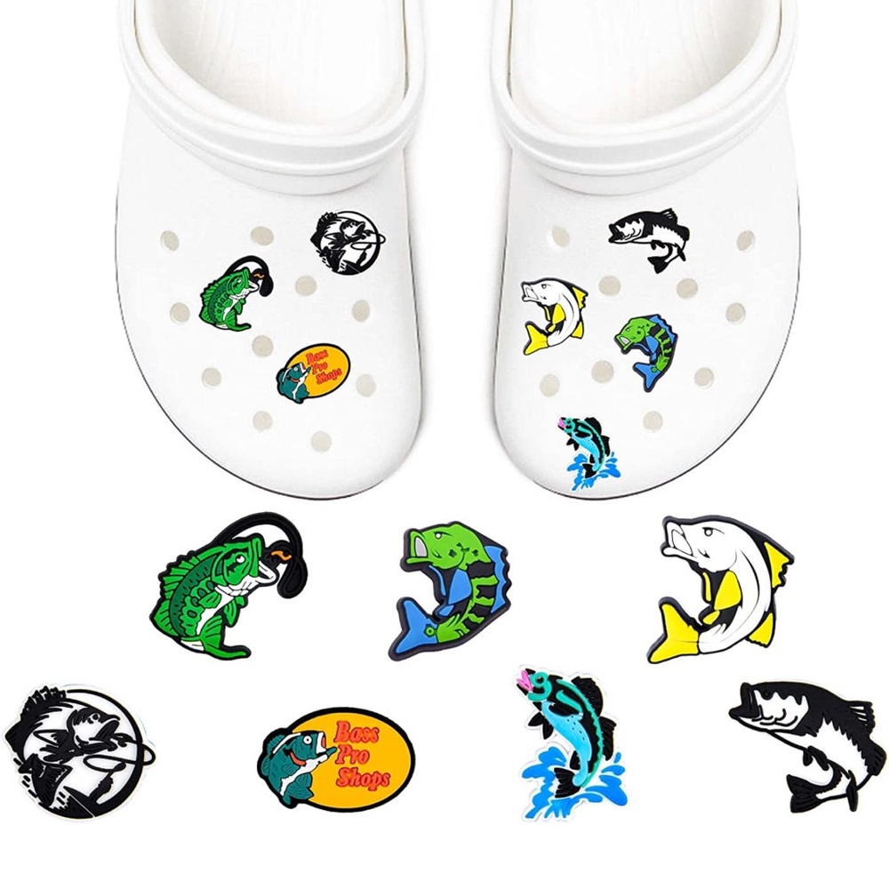 NWT BASS PRO SHOP CROC CHARMS